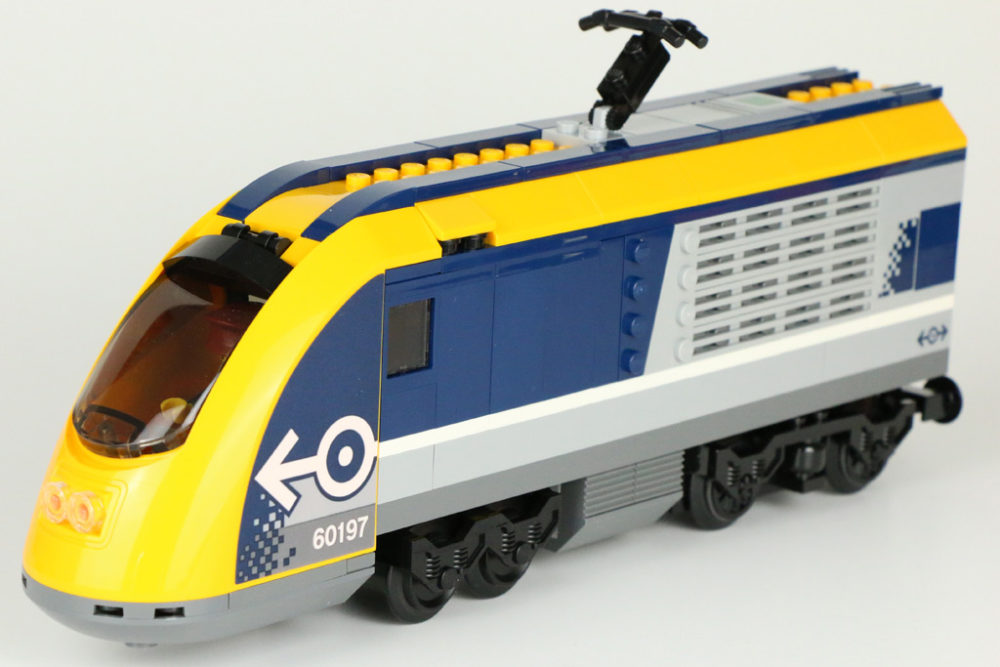 Lego City Personenzug Im Review Zusammengebaut