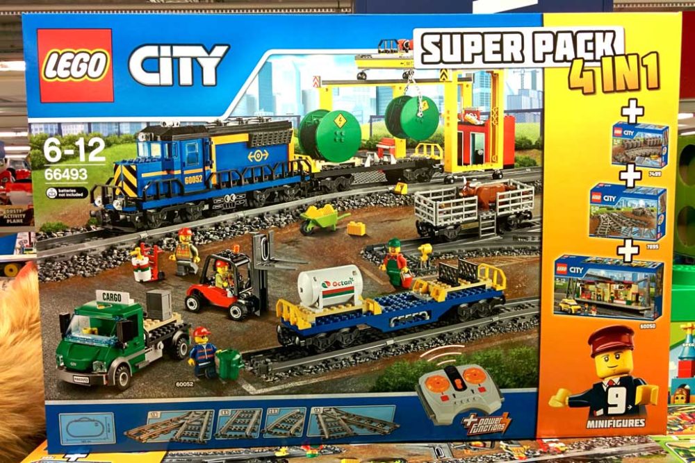 LEGO City Eisenbahn Güterzug !!! Bauanleitung #4565 