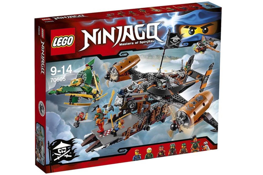 Het beste Vlieger katoen Lego Ninjago 2016: Bilder zeigen neue Ninjago-Sets | zusammengebaut
