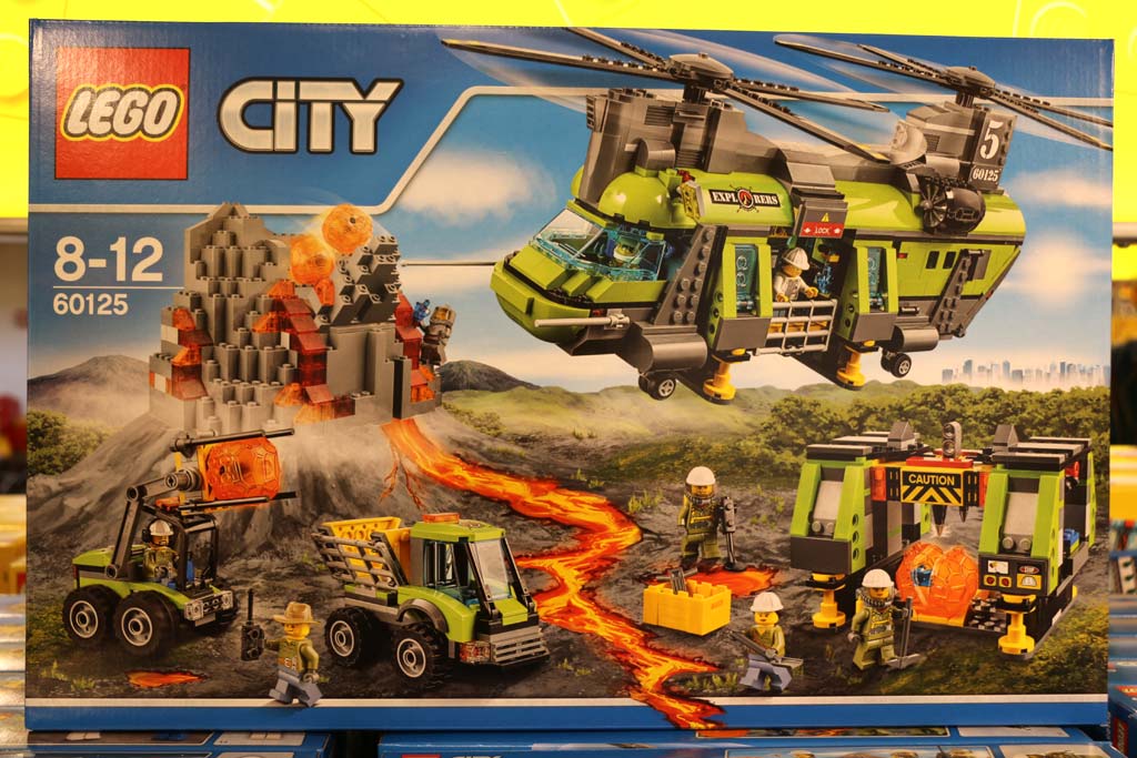 volatilitet Planlagt appetit Lego City „Volcano Heavy-Lift“ (60125): XL-Set limitiert – Video |  zusammengebaut