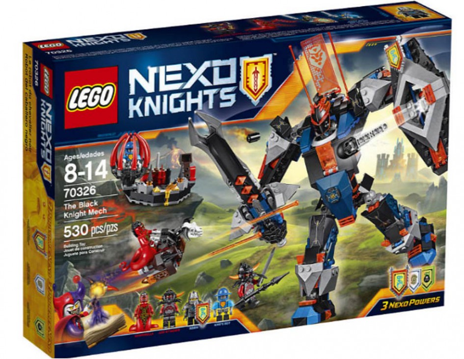 Lego Nexo Knights The Black Knight Mech (70326): Weiteres neues Set ...