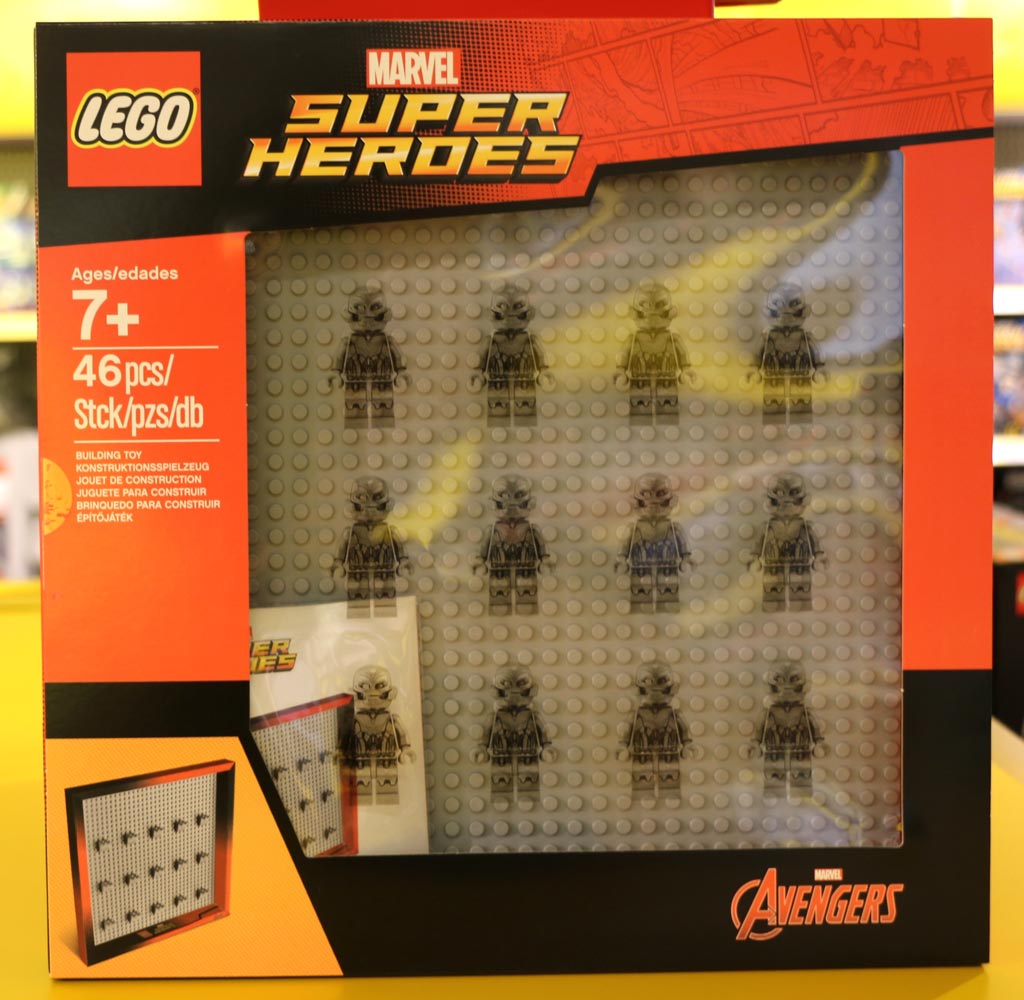 Lego General Logo Minifiguren Display Case Frame Mini Figuren Superhelden 