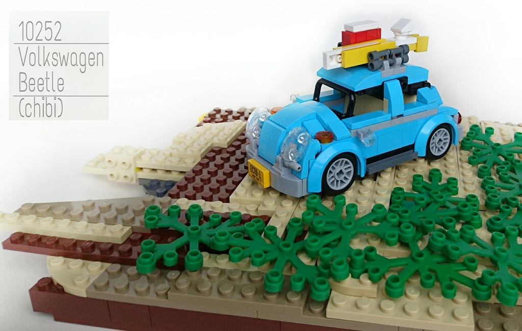 LEGO Creator Volkswagen Beetle (10252): Tiny version of – |