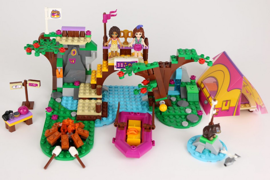 Lego Friends Raft LEGO Friends Abenteuercamp Rafting (41121) im Review: Sommer ...