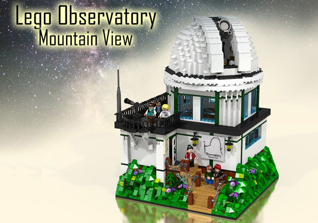 LEGO Observatory - Mountain View | © Andres Lehmann / zusammengebaut.com