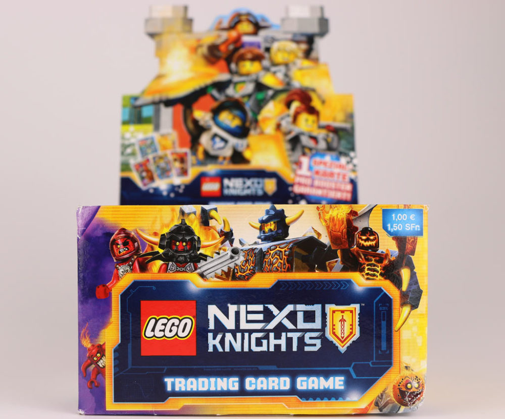 4 Super Clay Spezial Karte LEGO Nexo Knights Sammelkarten