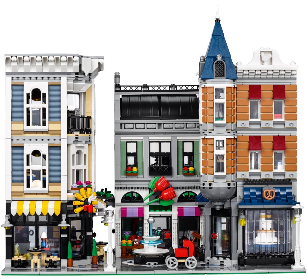 Farbenfrohe Fassaden | © LEGO Group