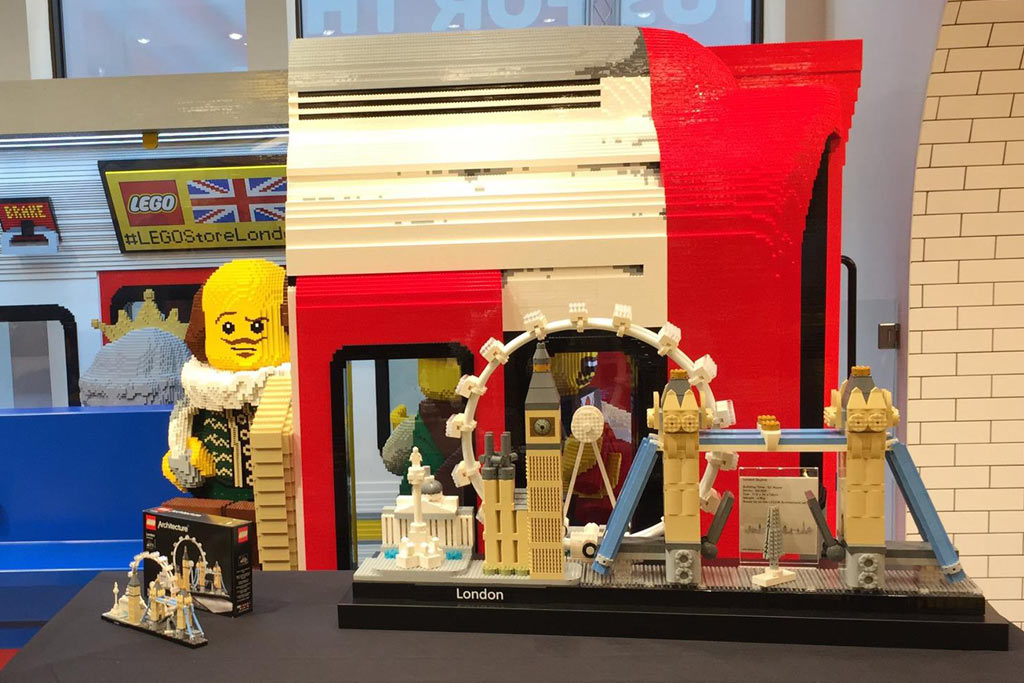 Das neue LEGO Architecture Skyline Set London in XXL | © LEGO Group