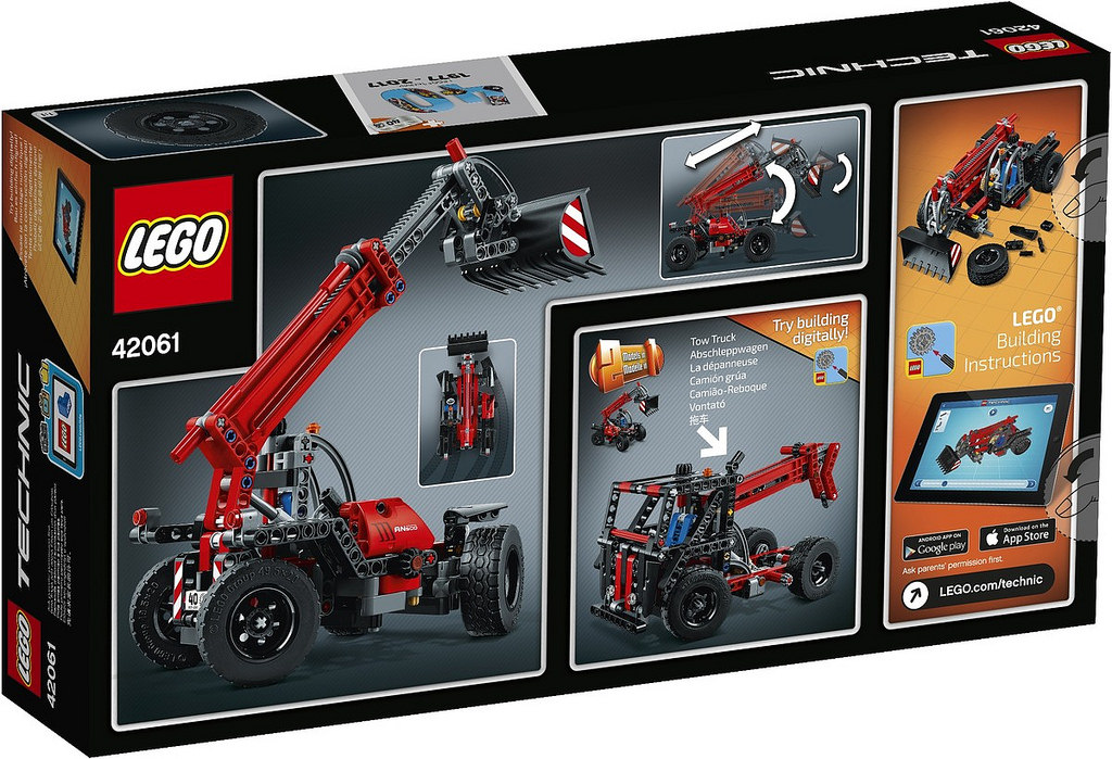 LEGO Technic Telehandler 42061: B-Modell | © LEGO Group