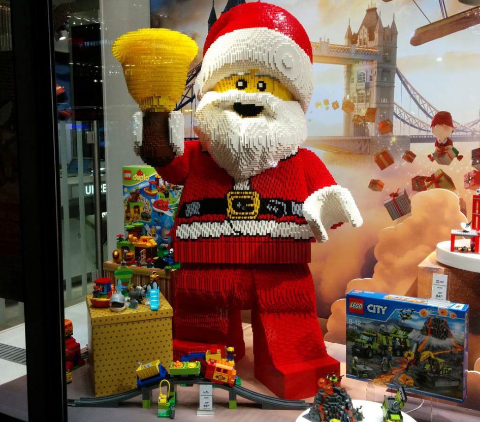 Gewinnspiel LEGO Weihnachtsmann 2016: Schickt uns ein Foto von Santa!  zusammengebaut