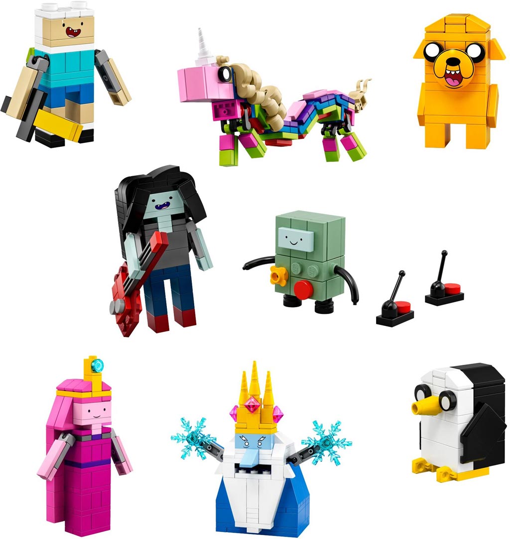 Farbenfrohe kleine Modelle: Adventure Time! | © LEGO Group