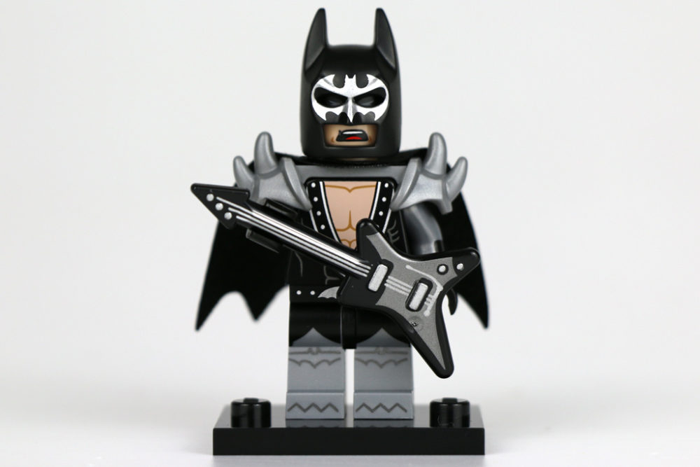 The LEGO Batman Movie Minifiguren 71017: Glam Metal Batman im Review |  zusammengebaut