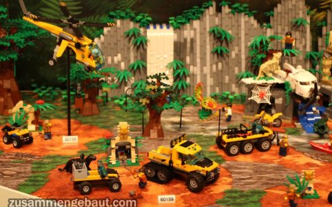 Auch im LEGO City Dschungel wird abgehoben!