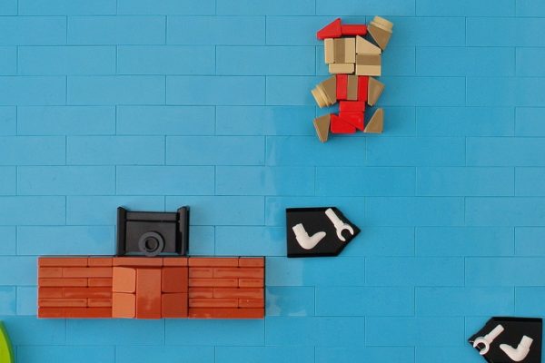 LEGO MOC: Super Mario Bros. – nächster Level - zusammengebaut