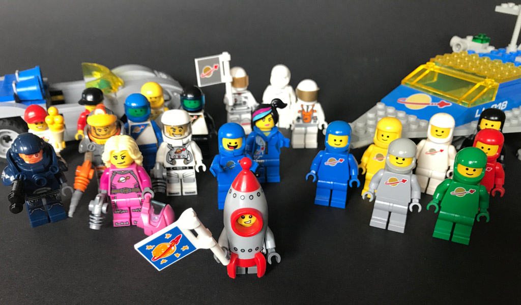 Lego Figuren Sammlung AUSSUCHEN FUTURON Space Minifigs viele sehr seltene kg 
