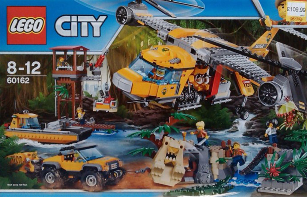 nederlag balance Watt LEGO City Jungle Air Drop Helicopter 60162 aufgetaucht | zusammengebaut