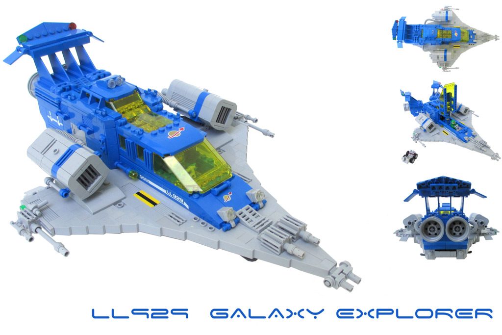 LEGO Classic Space MOC: Galaxy Explorer Composite