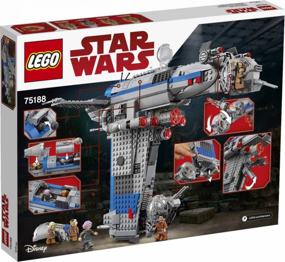 LEGO Star Wars Resistance Bomber 75188 Offizielle Bilder Zusammengebaut LEGO Star Wars Resistance Bomber 75188 Offizielle Bilder Zusammengebaut