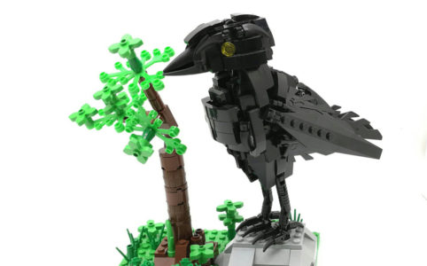 Lego-Crow by John Cheng