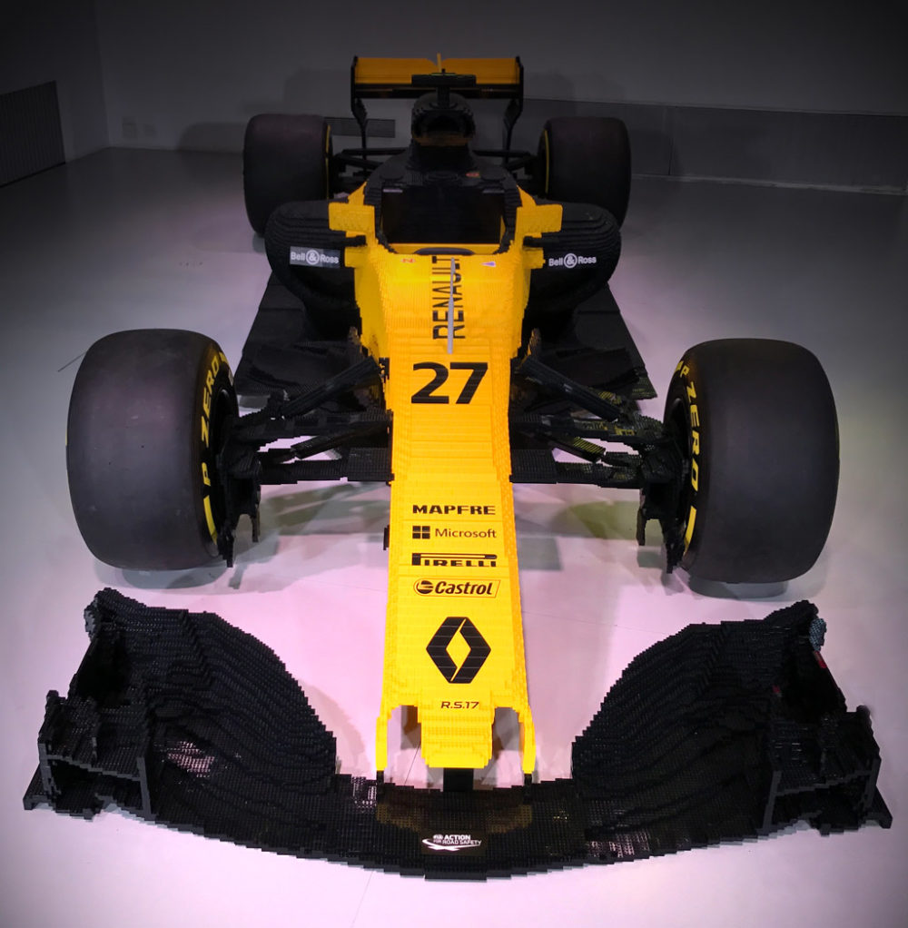 LEGO Renault Formel 1 Großmodell: Abgefahren!