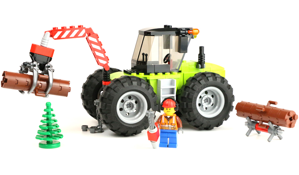 LEGO CITY Forsttraktor 60181 60180 60179 Rettungshubschrauber N2/18 