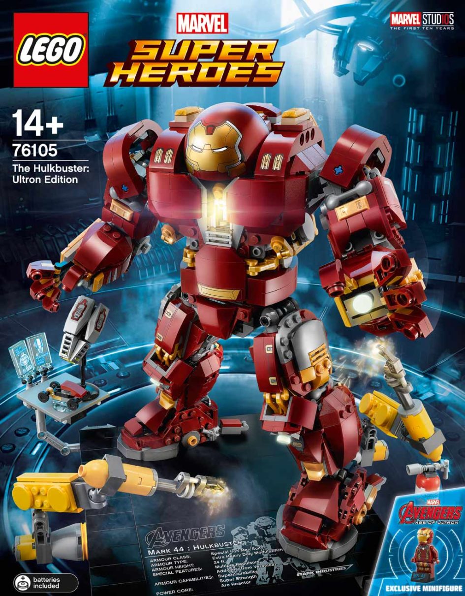 LEGO Marvel Super Heroes The Hulkbuster Ultron Edition 76105