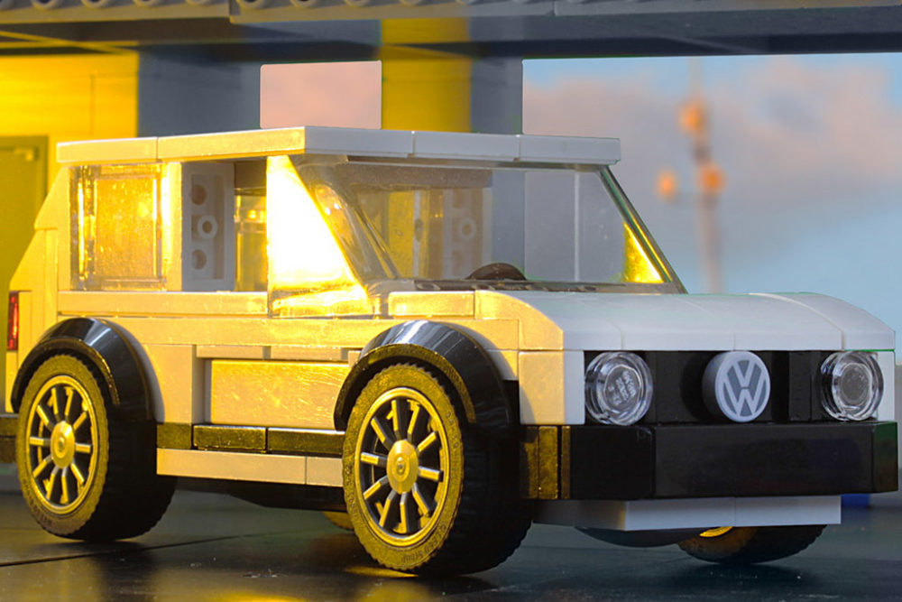 grådig velordnet håndtering Wir bauen uns einen LEGO VW Golf MkII | zusammengebaut