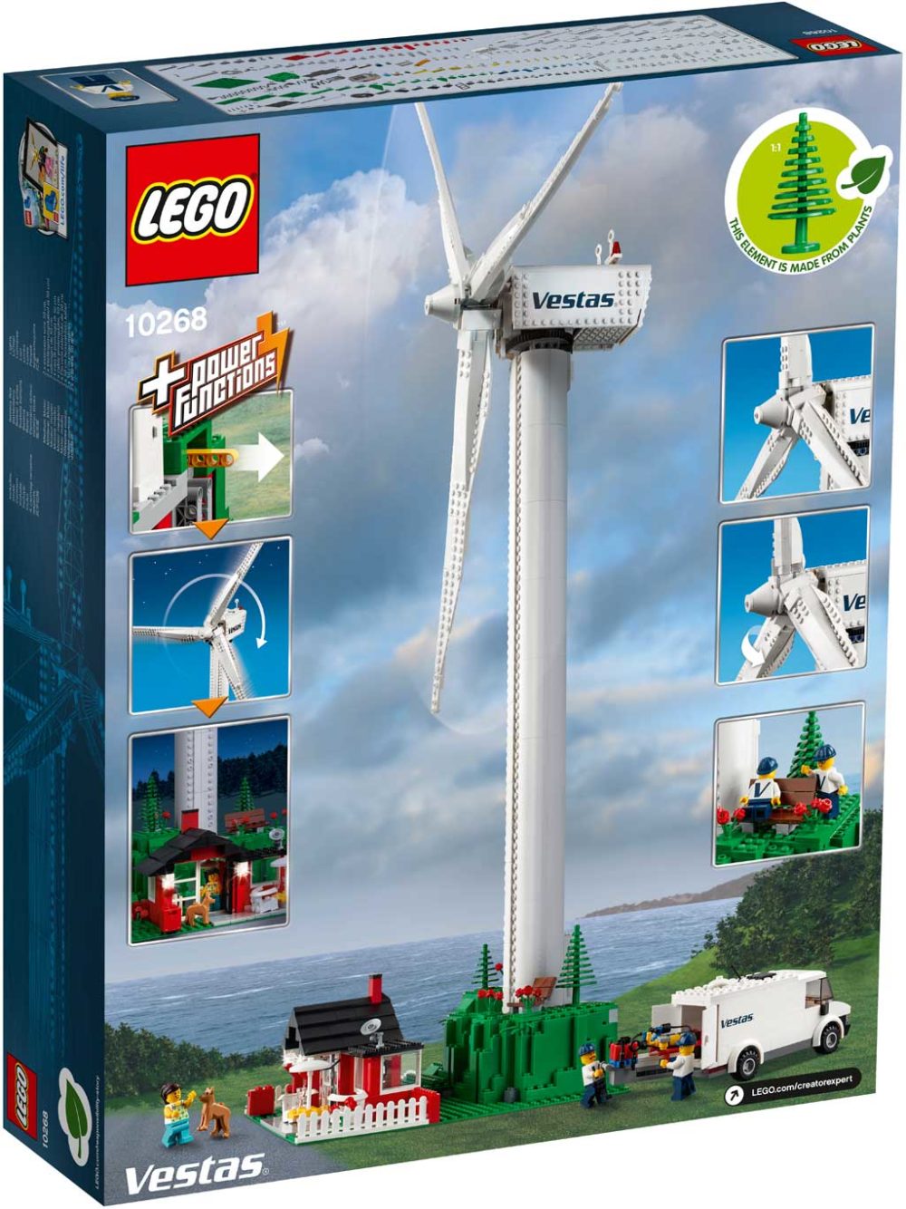 LEGO Creator Expert Vestas Windkraftanlage 10268 offiziell vorgestellt ...