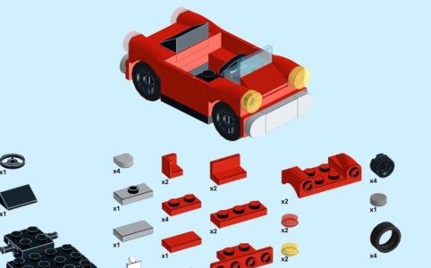 LEGO Mini Roadster Building Instructions by Chev_350