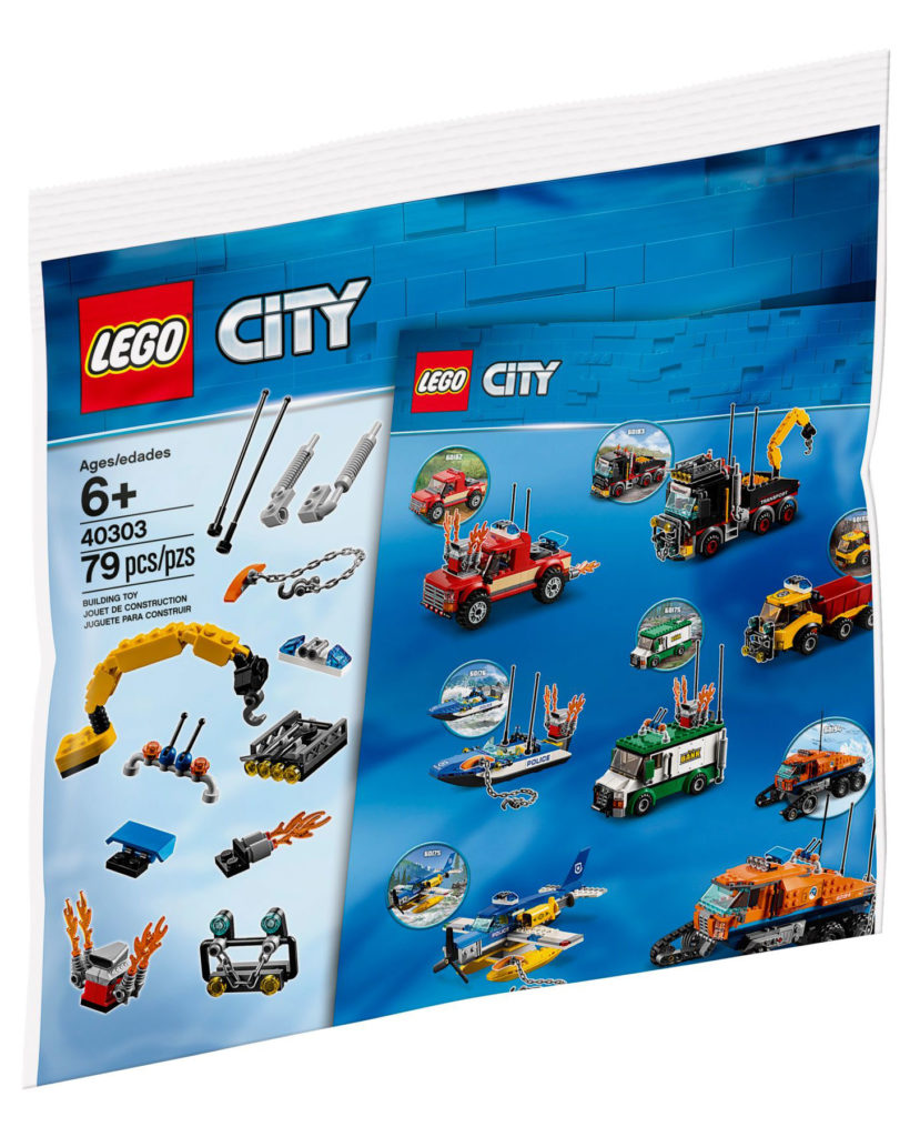 LEGO City Vehicle Expansion Pack 40303: Offizielle Bilder - zusammengebaut