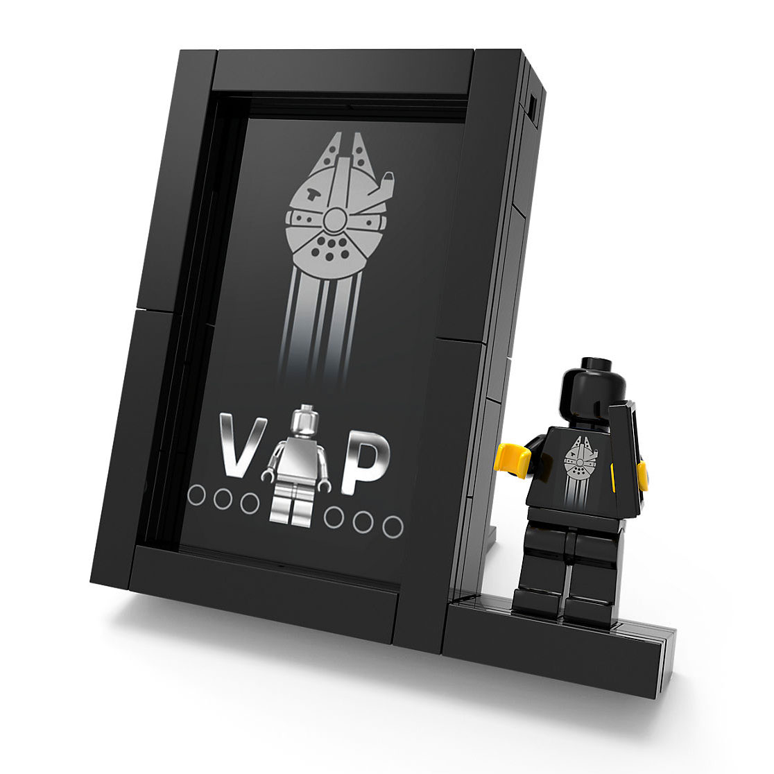 lego-praesentationsständer-fuer-die-schwarze-vip-karte-black-card zusammengebaut.com