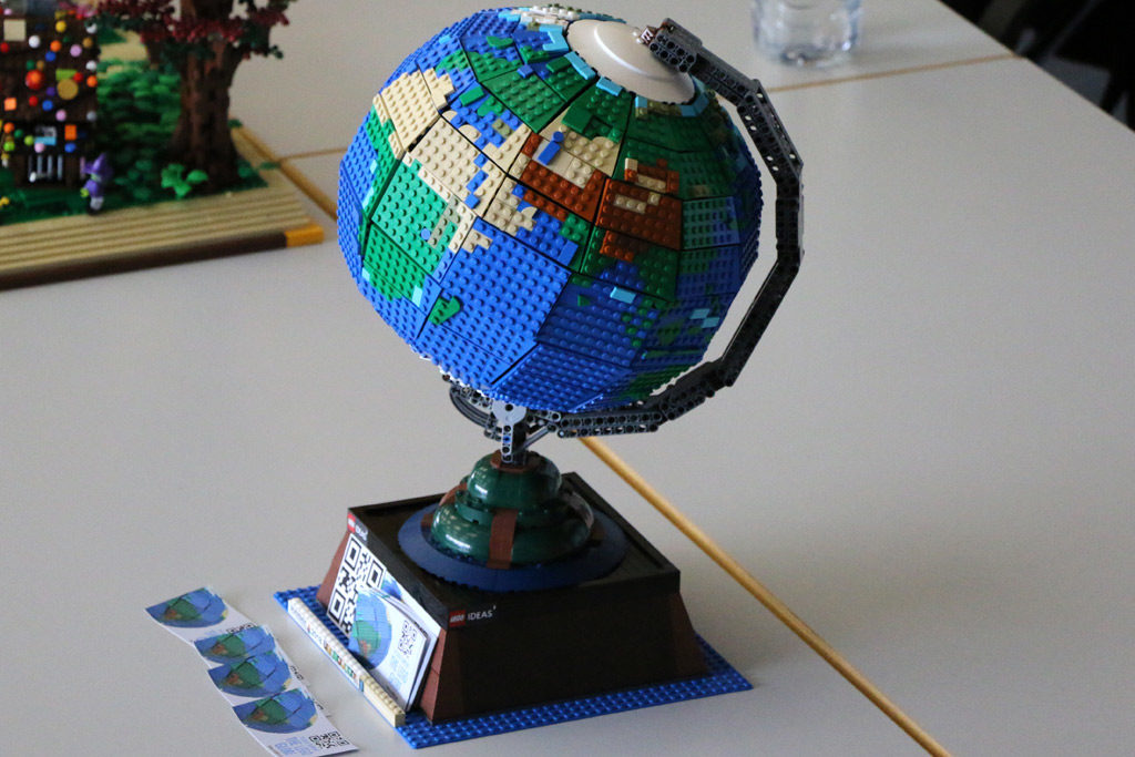 Die Erde Als Lego Globus