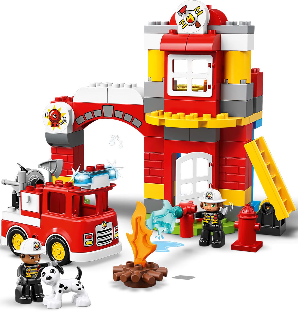 Bauarbeiter Feuerwehrmann Bauer LEGO Duplo 10x Figuren nur neuere Generation 