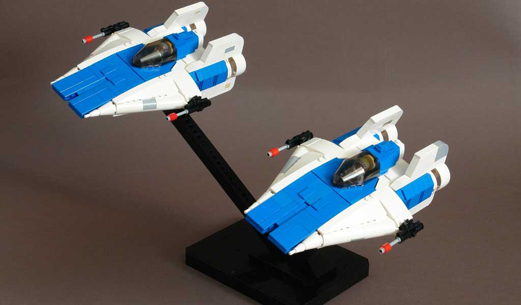 LEGO A-Wing Patrol by Maelven