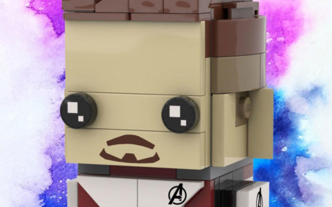 Brickheadz Iron Man by gman13579