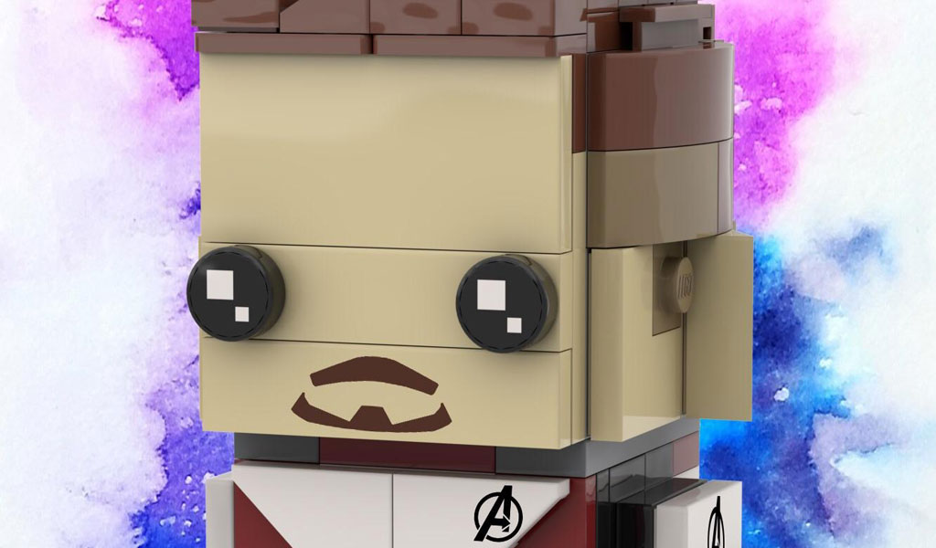 Brickheadz Iron Man by gman13579