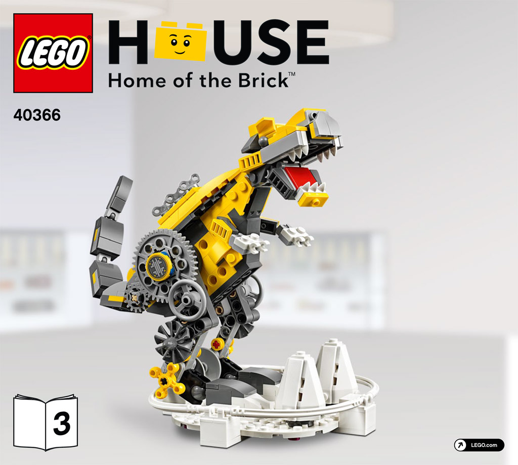lego-house-40366-technic-dino-bauanleitung-cover zusammengebaut.com