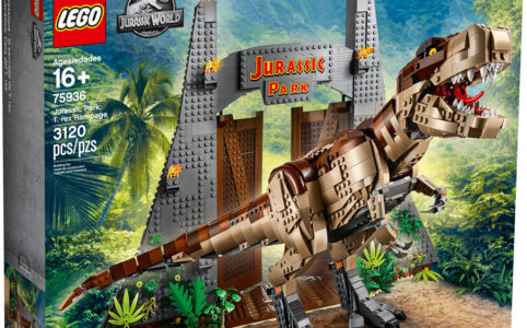 lego-jurassic-park-t-rex-rampage-75936-2019-box-vorderseite zusammengebaut.com