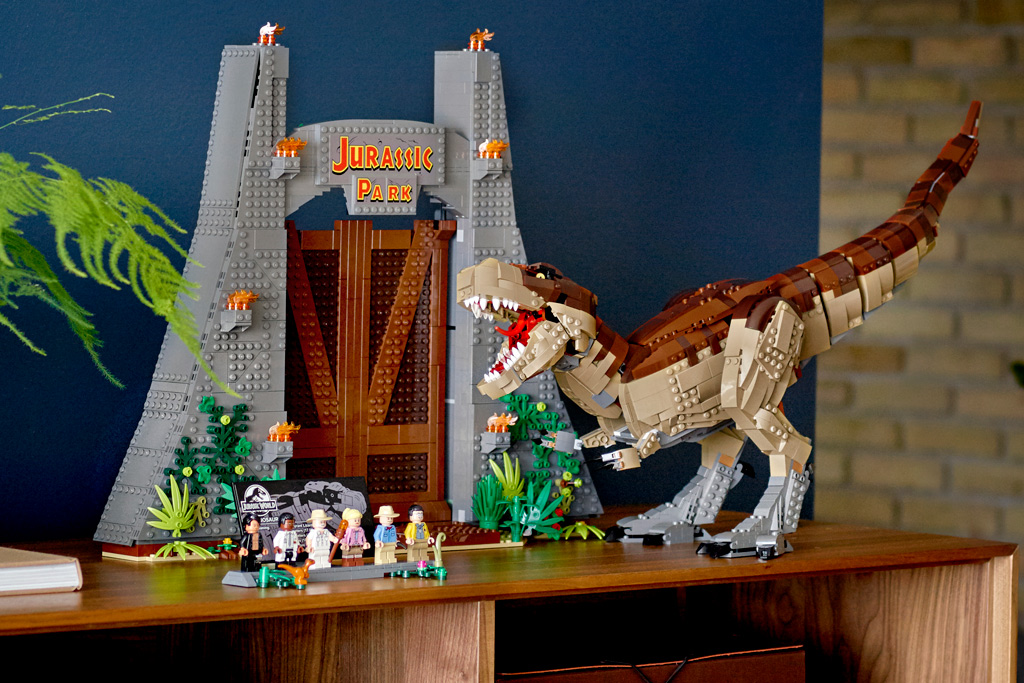 Dinosaurier Tyrannosaurus T-Rex Spielzeug Jurassic World Park Serie Fit Lego DE 