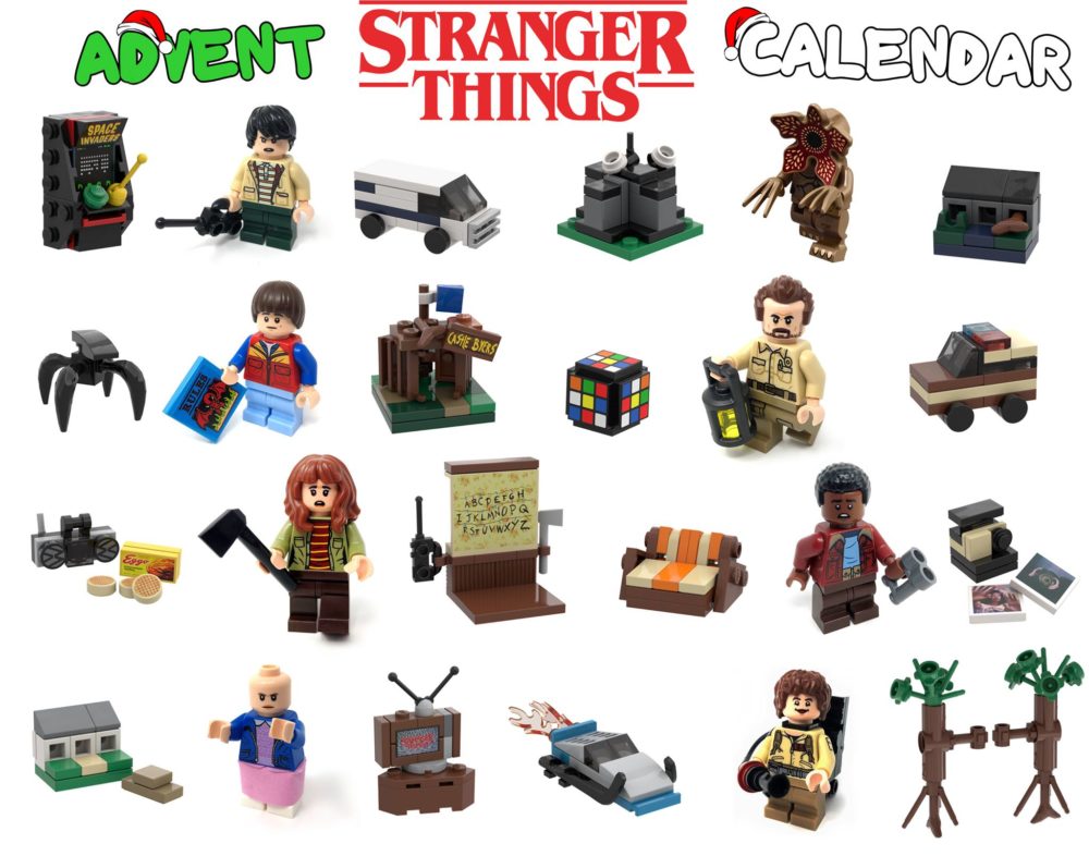 LEGO Stranger Things Adventskalender Ein Traum Zusammengebaut