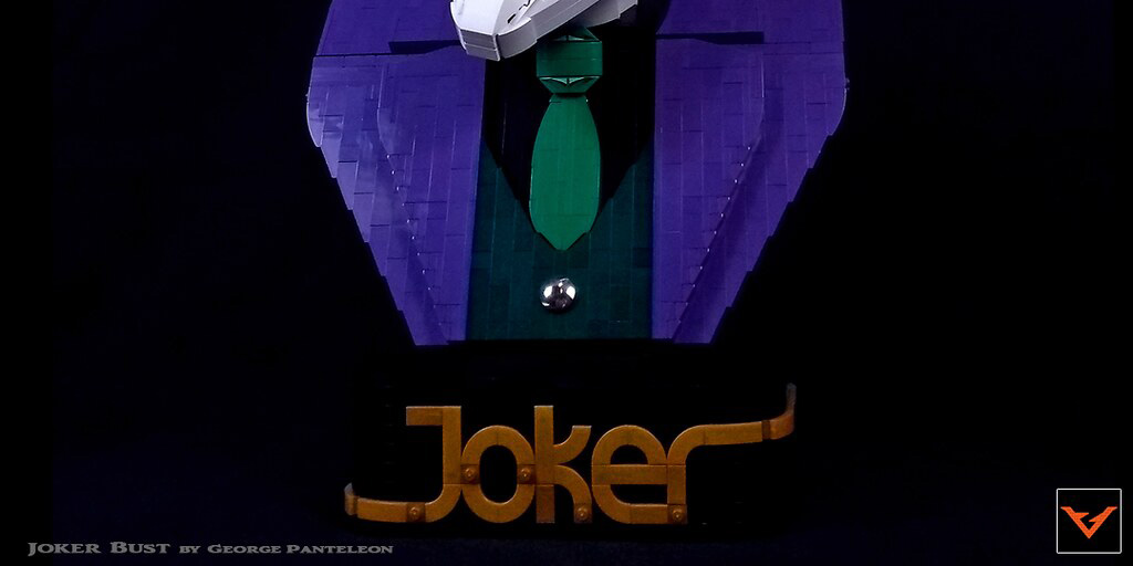 Joker Bust by George Paneleon