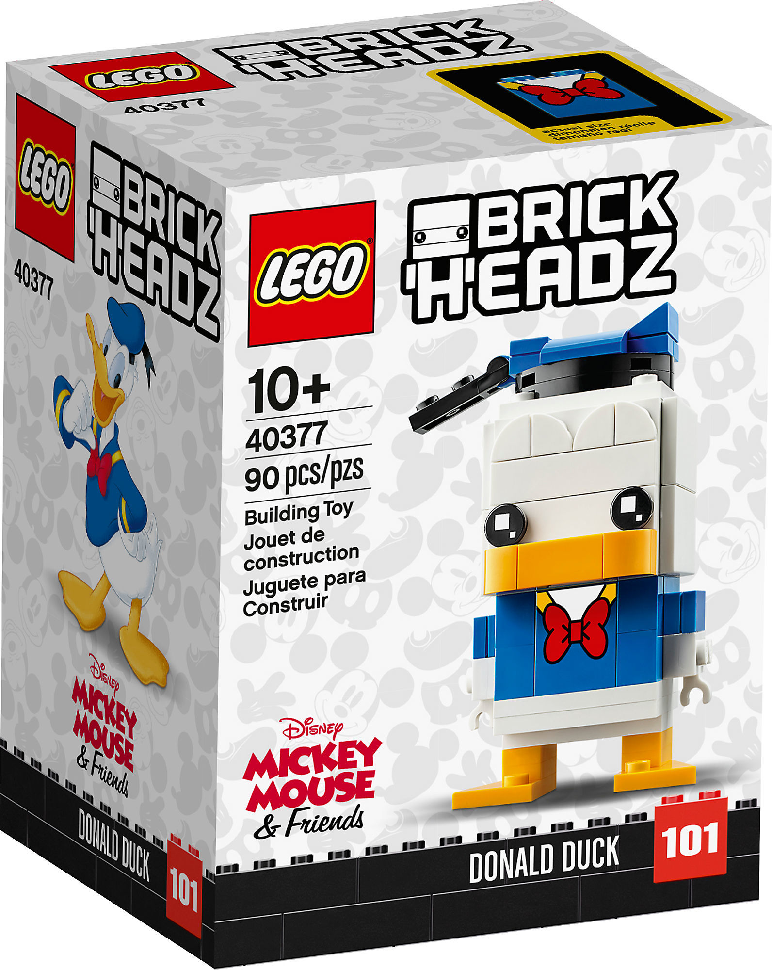lego-brickheadz-40377-donald-duck-box-2020 zusammengebaut.com
