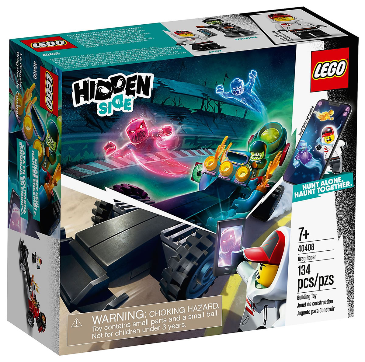 lego-hidden-side-40408-drag-racer-box-2020 zusammengebaut.com