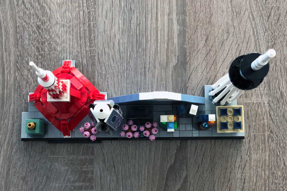LEGO Architecture 21051 Tokio Skyline im Review - zusammengebaut
