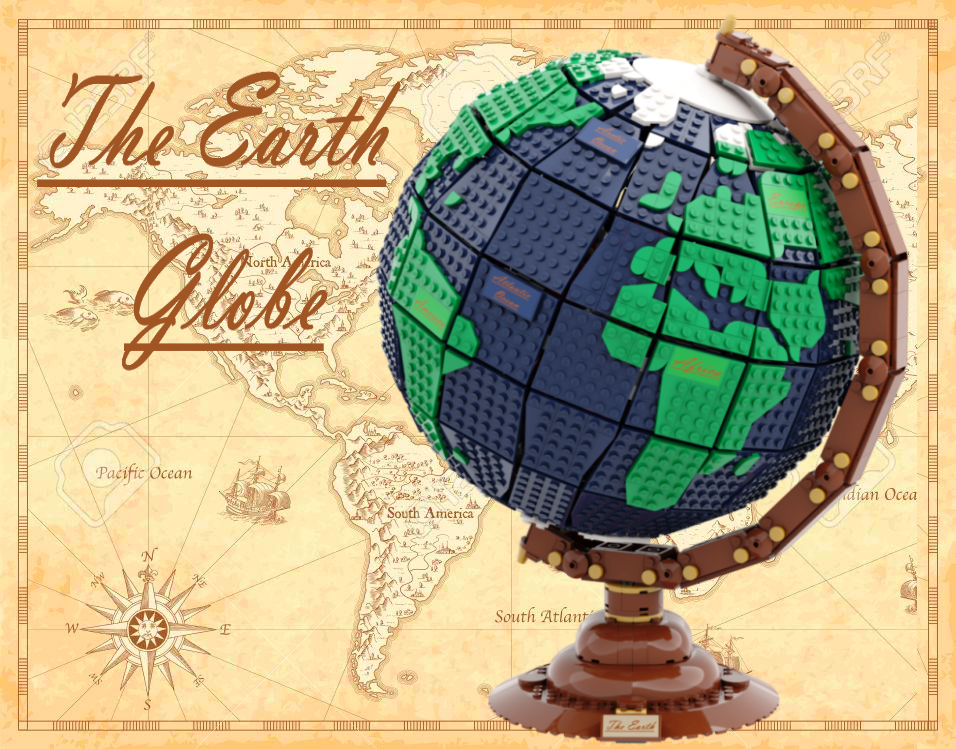 lego-ideas-the-earth-globe-disneybrick55 zusammengebaut.com