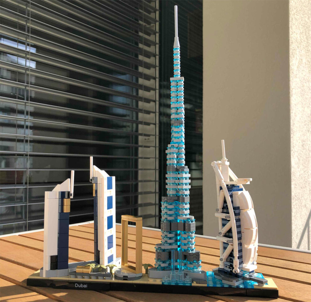 LEGO Architecture 21052 Dubai Sykline im Review Hoch hinaus