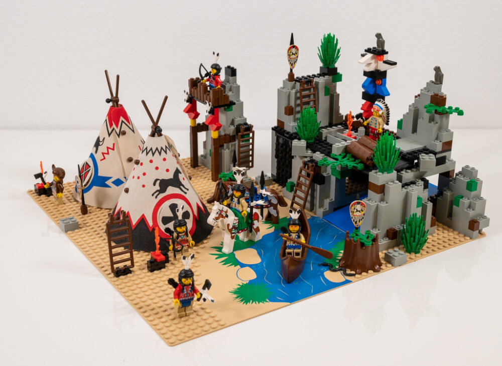 Lego Hüte Minifiguren Lego Indianerhäuptling Squaw Kuh Mädchen Hut & Lassoo 