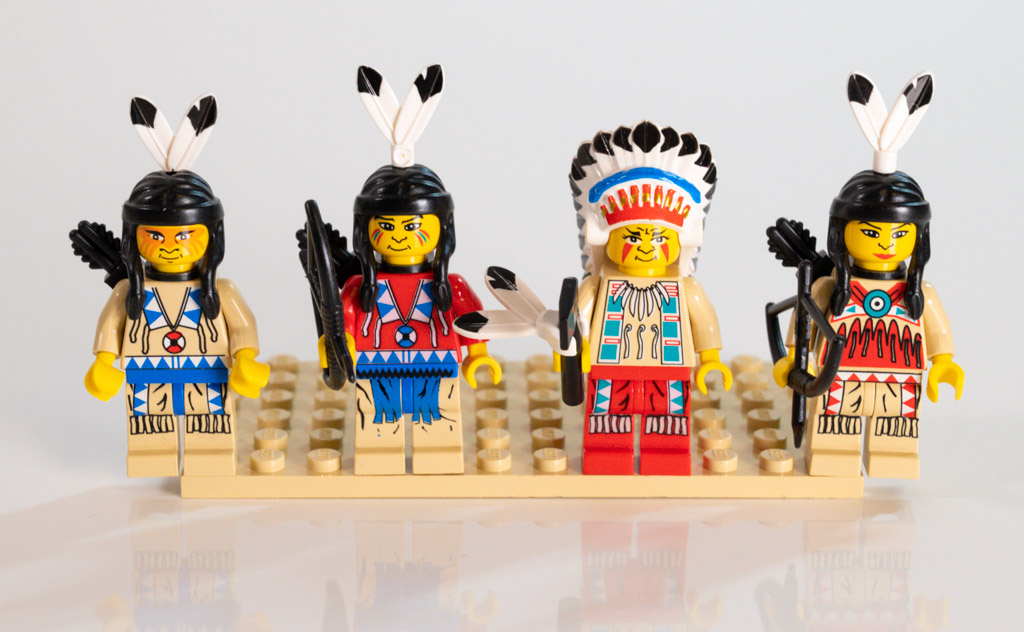 Lego Western Minifiguren Indianer aus Set 5923 