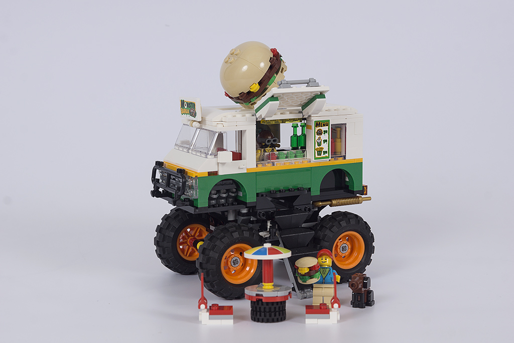 LEGO Creator 3-in-1 31104 Burger-Monster-Truck