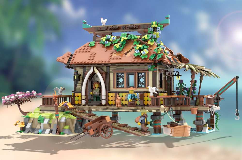 lego-ideas-the-ocean-house-hanwasyellowfirst zusammengebaut.com